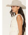 Image #2 - Wrangler Retro Women's Button-Down Denim Vest, White, hi-res