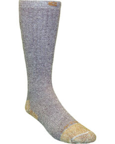 Carhartt Grey Full Cushion Steel-Toe Cotton Work Boot Socks - 2 Pack, Grey, hi-res