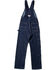 Round House Men's Classic Fly Bib Overalls - Big , Blue, hi-res