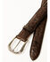 Image #2 - Cody James Black 1978® Men's Exotic Full-Quill Ostrich Belt, Dark Brown, hi-res