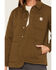 Image #3 - Carhartt Women's Paxton Quilted Shirt Jacket, Forest Green, hi-res