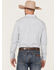 Image #4 - Moonshine Spirit Men's Temple Medallion Floral Print Long Sleeve Snap Western Shirt , White, hi-res