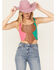 Image #2 - Understated Leather Women's Neon Moon Bustier, Multi, hi-res