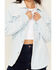 Image #3 - Ashley Women's Corduroy Sherpa Jacket, Blue, hi-res