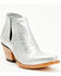 Image #1 - Ariat Women's Dixon Western Booties - Snip Toe, Silver, hi-res
