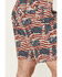 Image #4 - Ariat Men's US Flag Print Tek Shorts, Multi, hi-res