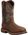 Ariat Workhog H2O Western Boots - Composite Toe, Brown, hi-res