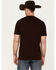 Image #4 - Cody James Men's Bullhead Guns Short Sleeve Graphic T-Shirt, Burgundy, hi-res