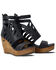 Image #1 - Lane Women's Becca Wedge Heels, Jet Black, hi-res