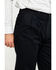Wrangler Men's Black Casual Pleated Front Western Pants , Black, hi-res