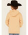 Image #4 - Ariat Boys' Boot Barn Exclusive Canyon Graphic Hooded Sweatshirt, Sand, hi-res