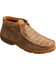 Image #1 - Twisted X Women's Tan Diamond Driving Mocs - Moc Toe, Tan, hi-res