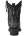 Image #5 - Lane Women's Cossette Western Booties - Snip Toe, Jet Black, hi-res