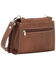 Image #2 - American West Lady Lace Crossbody Bag, Brown, hi-res