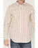 Image #3 - Moonshine Spirit&reg; Men's Ridge Dobby Stripe Print Long Sleeve Snap Western Shirt, Ivory, hi-res