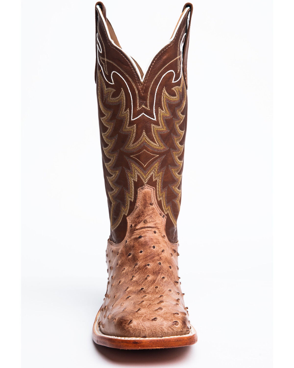 justin boots full quill ostrich