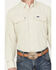 Image #3 - Wrangler Men's Solid Performance Long Sleeve Button Down Shirt, Tan, hi-res