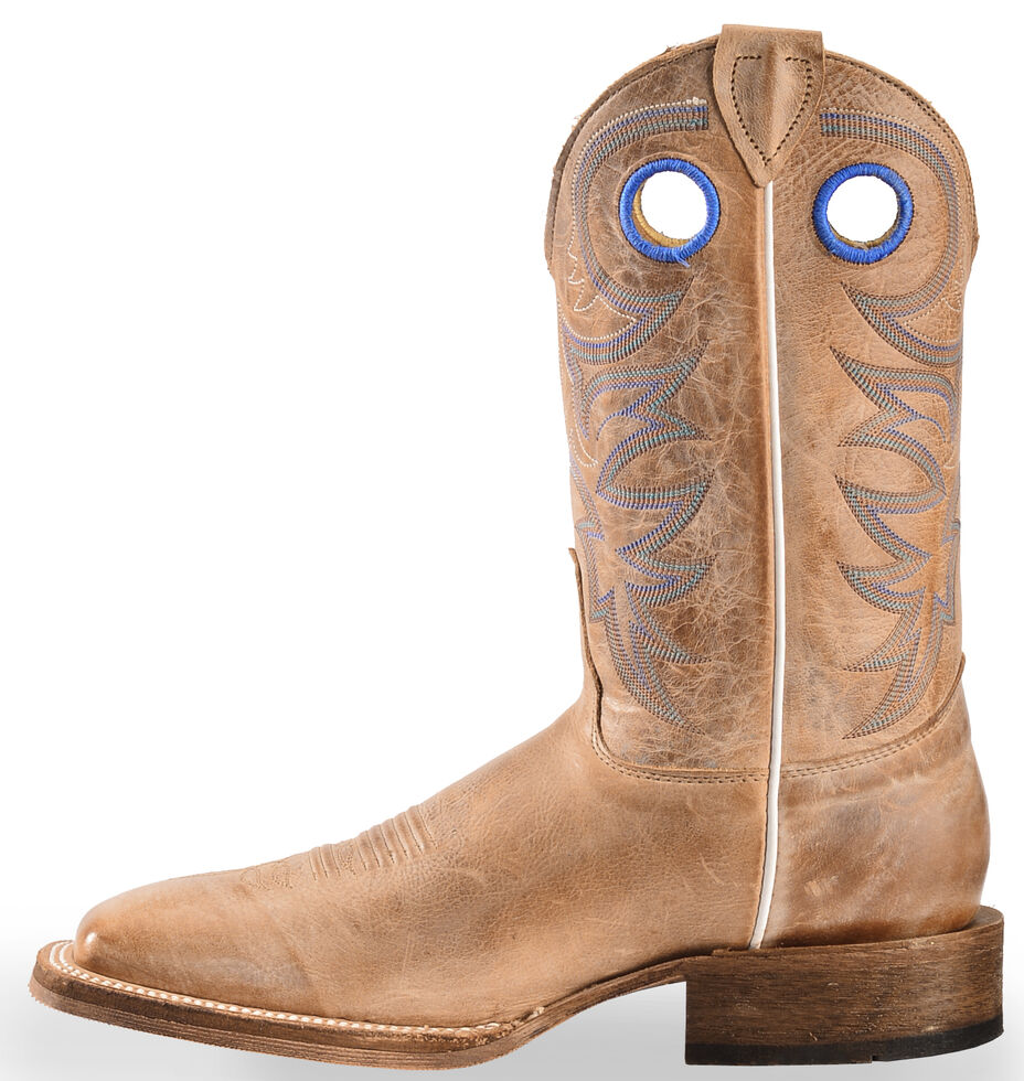justin bent rail boots square toe