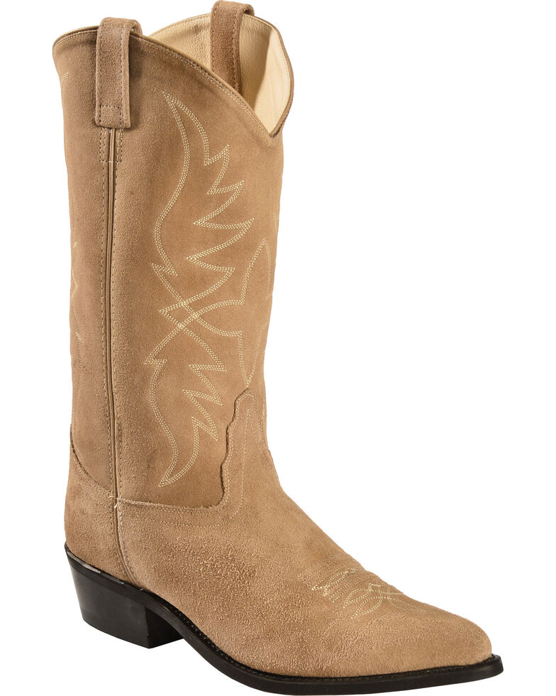 pointed toe beige boots