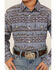 Ariat Boys' Haddington Retro Fit Long Sleeve Snap Western Shirt, Green, hi-res