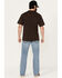 Image #3 - Ariat Men's Rebar M5 DuraStretch Edge Medium Wash Straight Stretch Denim Jeans, Indigo, hi-res