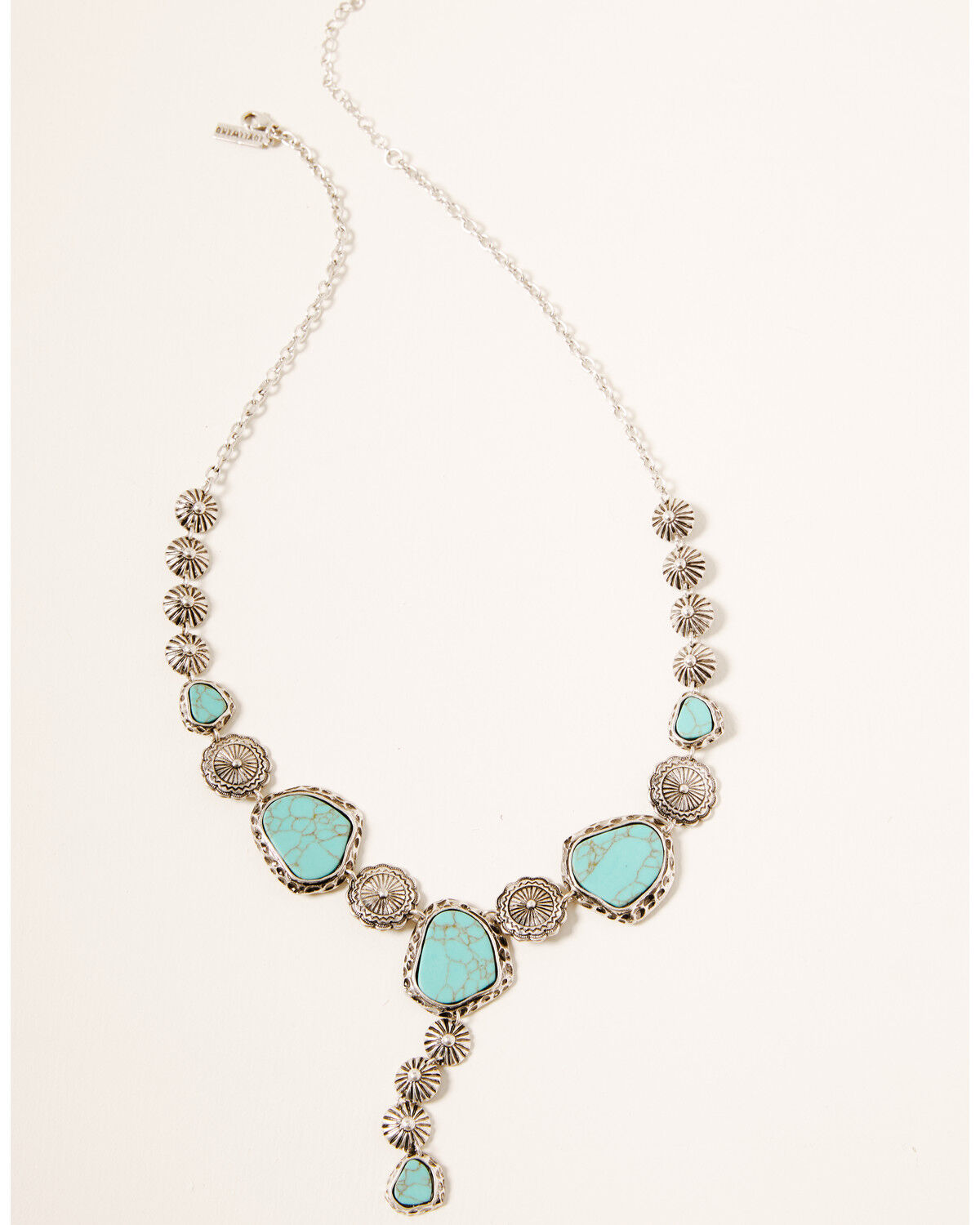 Image #2 - Idyllwind Women's Our Little Secret Drop Necklace, Silver, hi-res