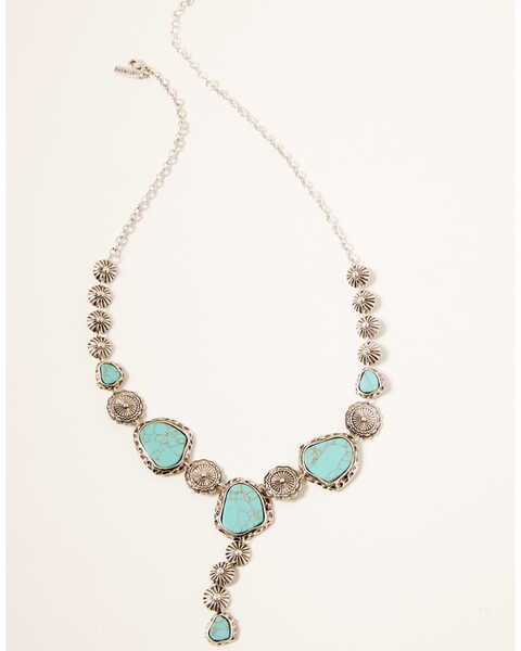 Image #2 - Idyllwind Women's Our Little Secret Drop Necklace, Silver, hi-res