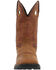 Image #4 - Rocky Men's Legacy 32 Waterproof Western Work Boot - Square Toe, Brown, hi-res