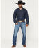 Image #1 - Wrangler 20X Men's 42MWX Chandler Medium Wash Vintage Bootcut Stretch Denim Jeans, Medium Wash, hi-res