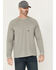 Image #1 - Ariat Men's Rebar Heat Fighter Long Sleeve Work Shirt, Dark Grey, hi-res