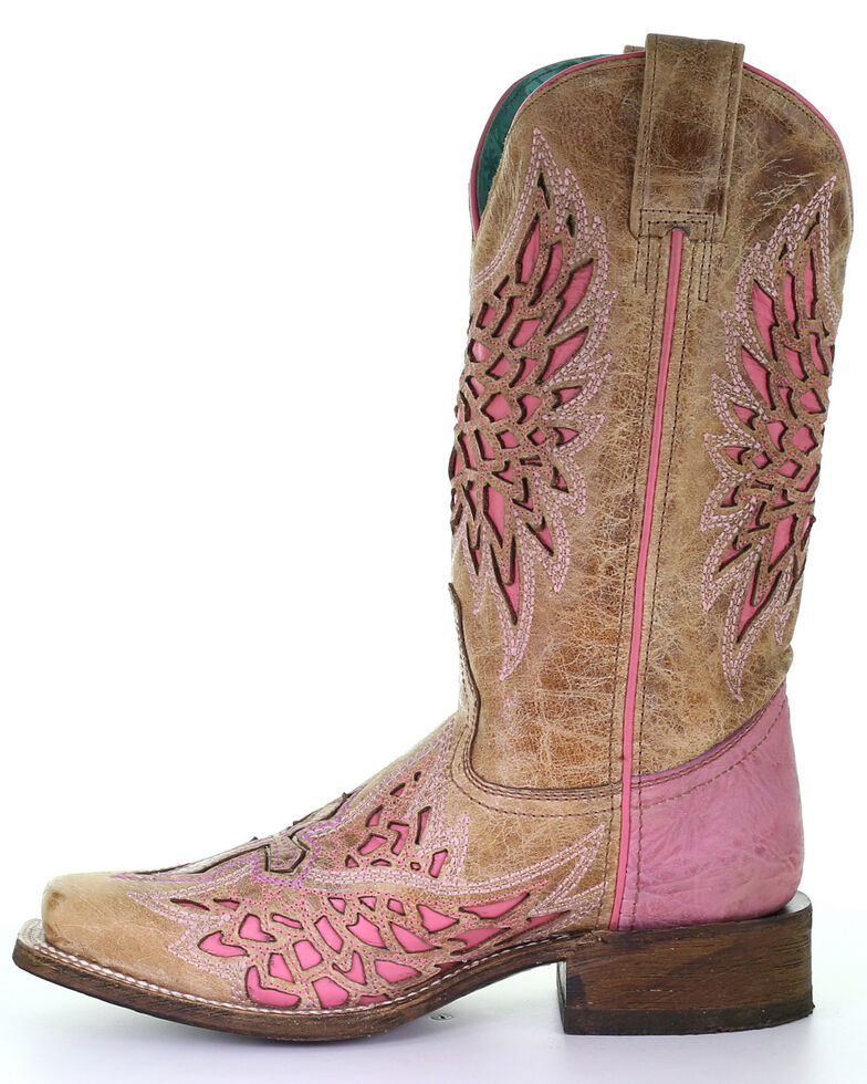 corral women's wing cross boots