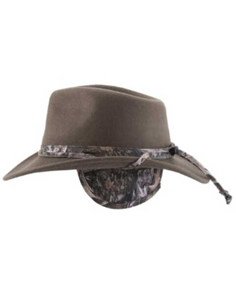 Image #2 - Bullhide Men's Wyoming Felt Western Fashion Hat, Olive, hi-res