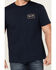 Image #3 - Brixton Men's Grade Logo Short Sleeve Graphic T-Shirt, Navy, hi-res