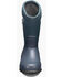 Image #3 - Bogs Boy's York Rain Boots - Round Toe, Navy, hi-res