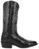 Image #2 - Dan Post Men's Mignon Western Boots - Medium Toe, Black, hi-res