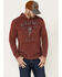 Flag & Anthem Men's Badlands USA Fleece Hooded Sweatshirt , Maroon, hi-res