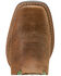 Image #4 - Ariat Boys' Quickdraw VentTek Camo Western Boots - Broad Square Toe, Tan, hi-res