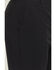 Image #2 - Rock & Roll Denim Men's 8" Solid Stretch Chino Shorts, Black, hi-res