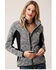 Roper Women's Grey Bonded Fleece Zip Jacket, Grey, hi-res
