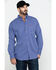 Ariat Men's FR Cobalt Print Liberty Long Sleeve Work Shirt - Tall , Blue, hi-res