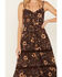 Image #2 - Idyllwind Women's Printed Maxi Dress, Dark Brown, hi-res