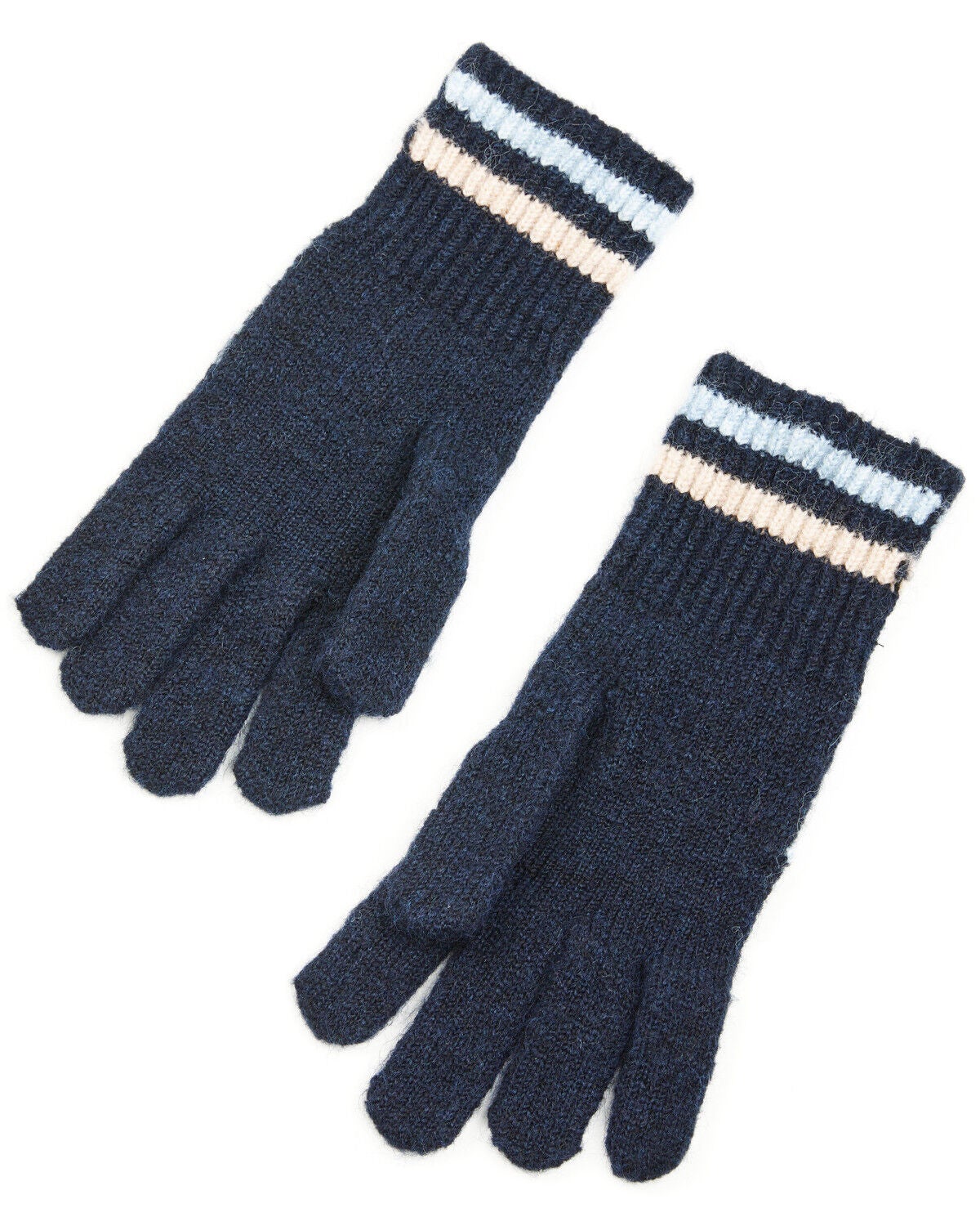 Image #2 - Idyllwind Women's Skyvalley Southwestern Print Gloves, Navy, hi-res