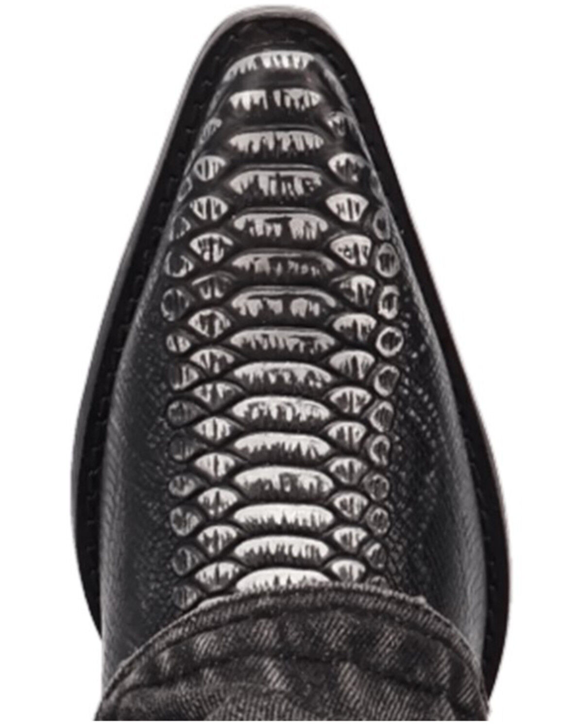 Image #6 - Dingo Women's Shabby Tall Western Boots - Snip Toe, Black, hi-res