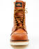 Image #4 - Thorogood Men's 8" American Heritage USA Wedge Work Boots - Steel Toe, Tan, hi-res