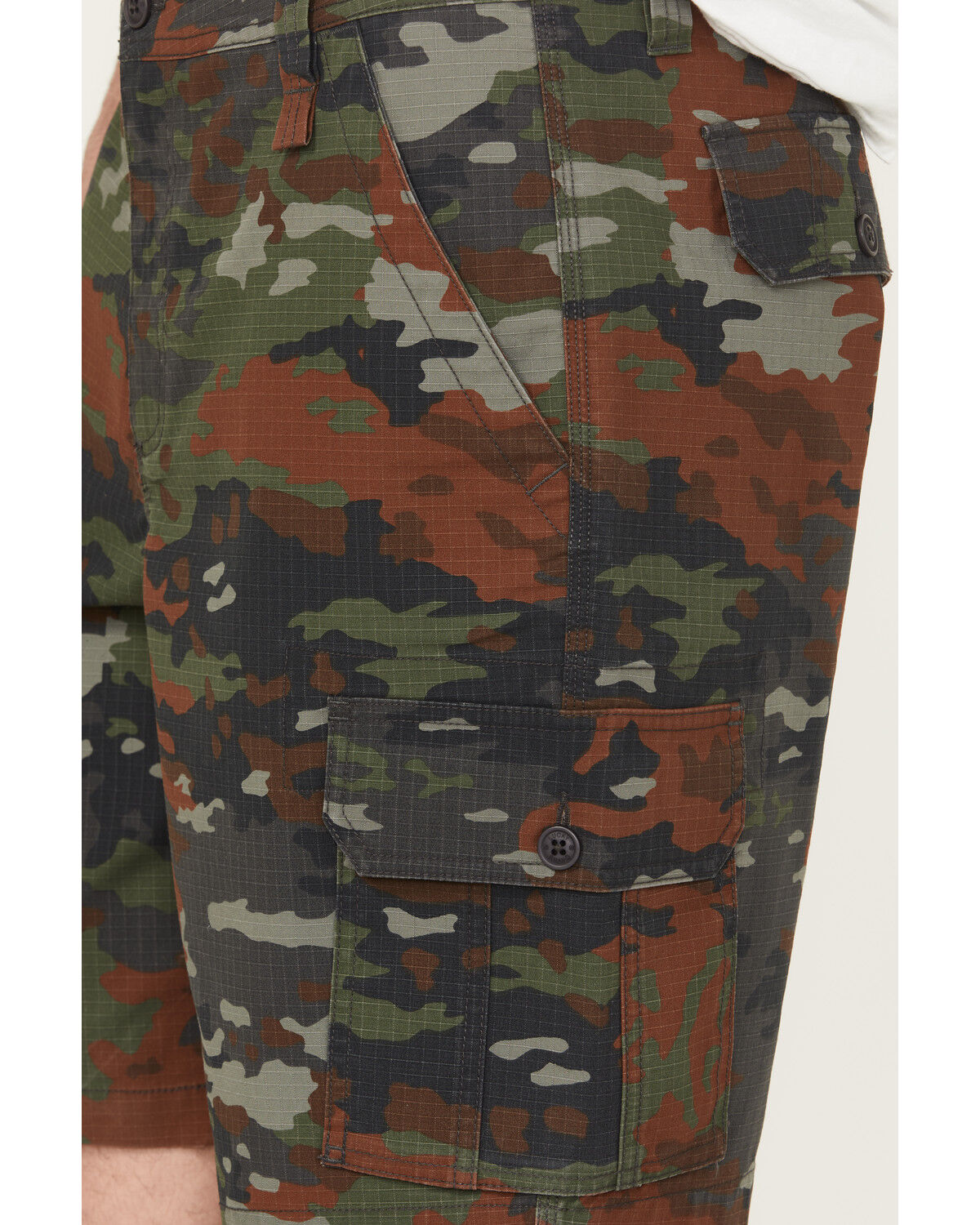 Image #2 - Lucky Brand Workwear Men's Camo Cargo Shorts, Camouflage, hi-res