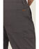 Image #4 - Lucky Brand Workwear Men's Double Knee Canvas Work Pants, Grey, hi-res