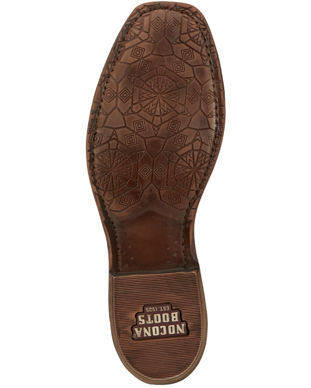 Image #7 - Nocona Women's Hierra Ostrich Print Western Boots - Square Toe, , hi-res