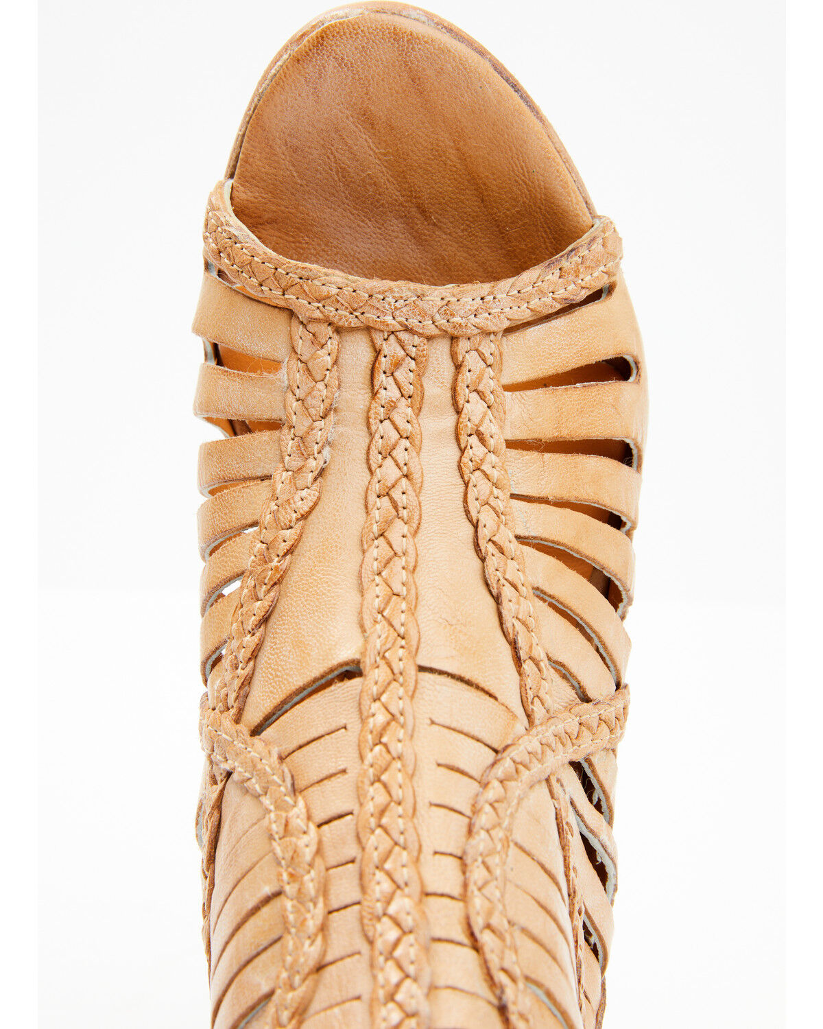 Image #6 - Diba True Women's Pebble Open Toe Boots - Round Toe, Pecan, hi-res