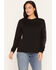 Image #1 - Carhartt Women's Irvine Loose Long Sleeve Work Shirt, Black, hi-res
