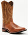 Image #1 - Laredo Men's Orleans Western Boots - Broad Square Toe, Brown, hi-res